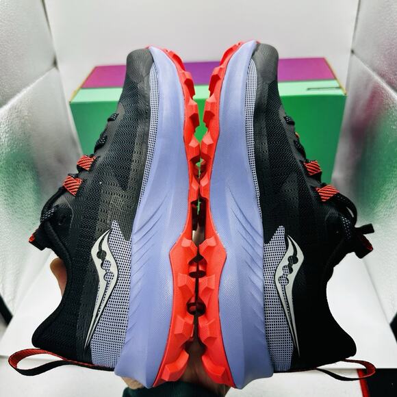 Saucony Peregrine 13 ‘Finesse Black’ Women’s Size 6.5 Running Shoe (S10838-91) - Picture 5 of 8